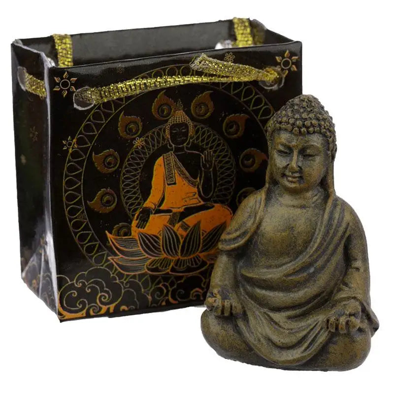 Thai Buddha Figure in a Mini Gift Bag - Buddha & Ganesh