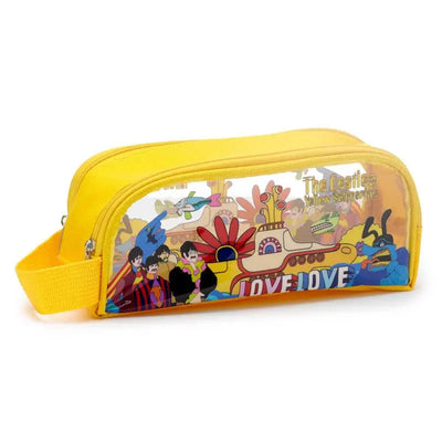 The Beatles Yellow Submarine Clear Window Pencil Case - Yellow Submarine/The Beatles