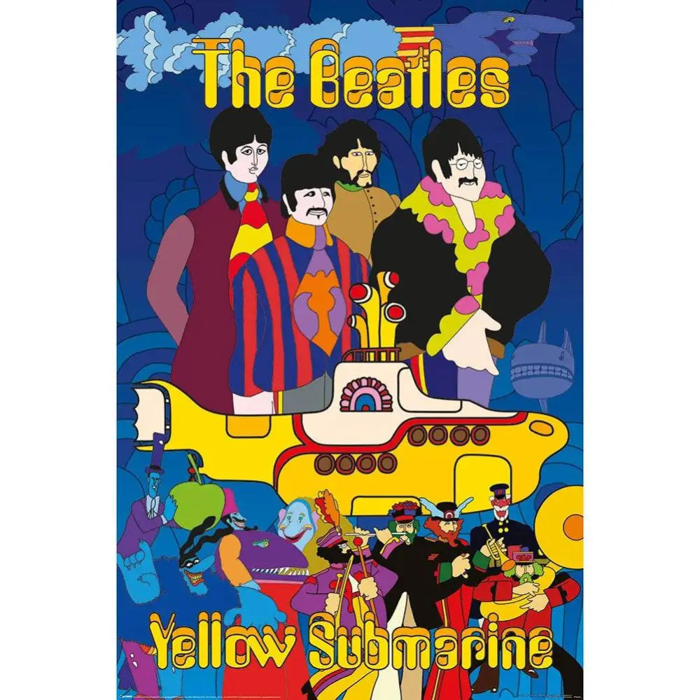 The Beatles Yellow Submarine Poster 2