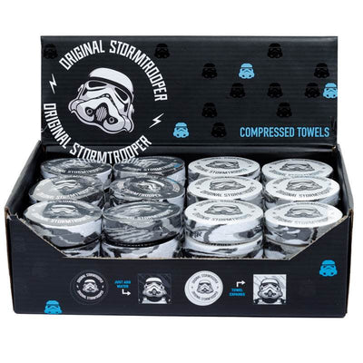 The Original Stormtrooper Compressed Travel Towel - Gift Arch