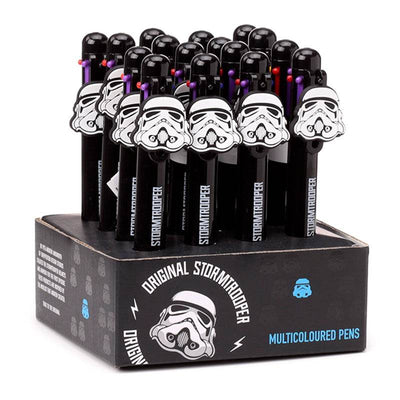 The Original Stormtrooper Multi Colour Pen with Charm (6 Colours) - Gift Arch