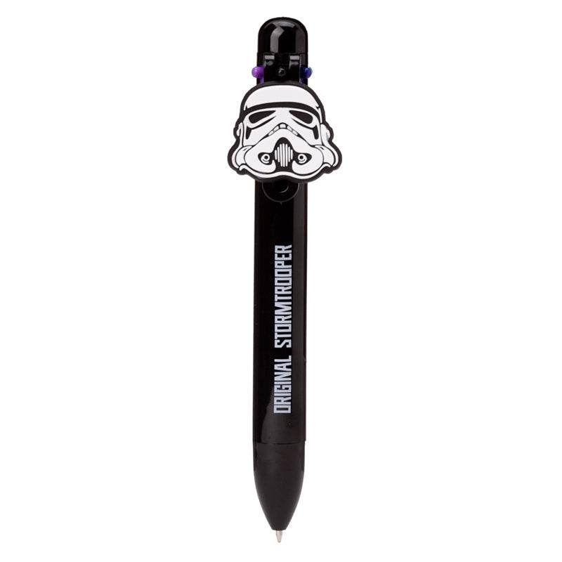 The Original Stormtrooper Multi Colour Pen with Charm (6 Colours) - Gift Arch