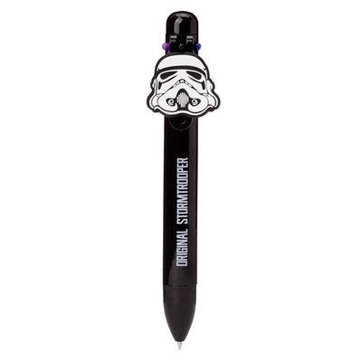 The Original Stormtrooper Multi Colour Pen with Charm (6 Colours) - Gift Arch