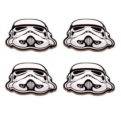 The Original Stormtrooper Set of 4 Cork Coasters - Gift Arch
