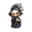 The Reaper Mini Skull Set of 3 with Scythes - Gothic Fantasy Skulls & Skeletons