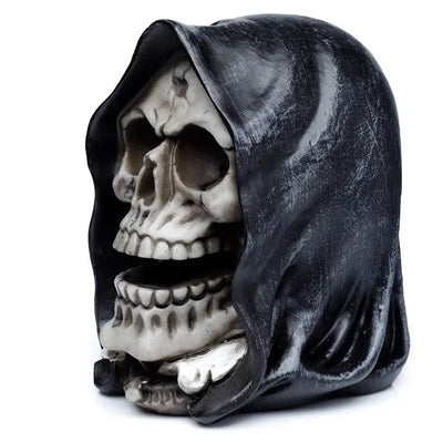 The Reaper Skull Head Ornament - Gothic Fantasy Skulls & Skeletons