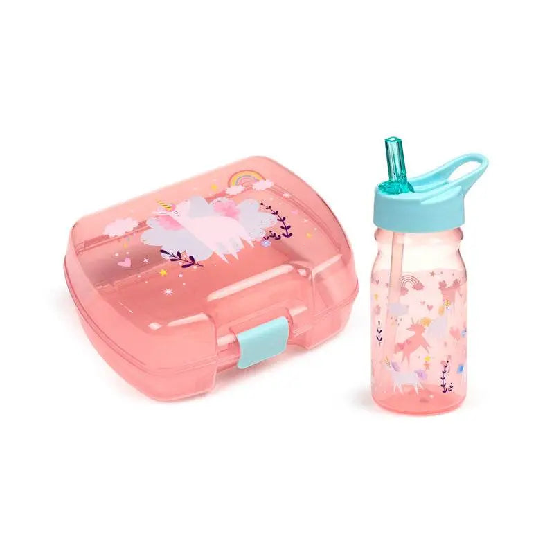 Unicorn Magic Lunch Box & Water Bottle Set - Lunch Boxes & Snack Pots