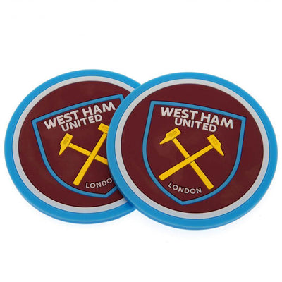 West Ham United FC 2pk Coaster Set - Gift Arch