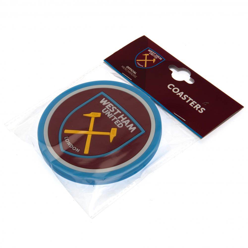 West Ham United FC 2pk Coaster Set - Gift Arch