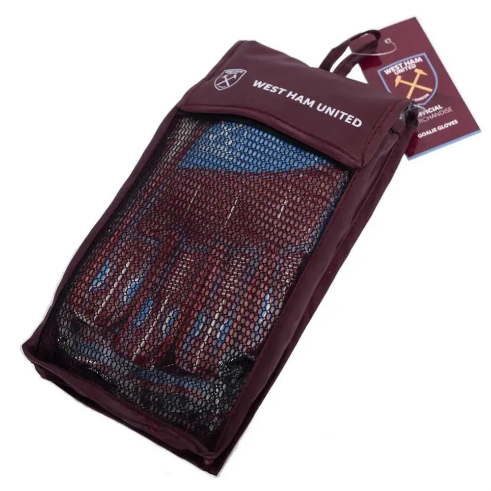 West Ham United FC Delta Goalkeeper Gloves Yths