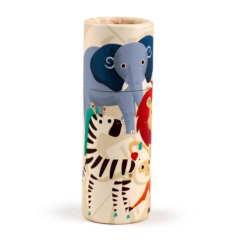Zooniverse 2022 Pencil Pot with 12 Colouring Pencils - Gift Arch